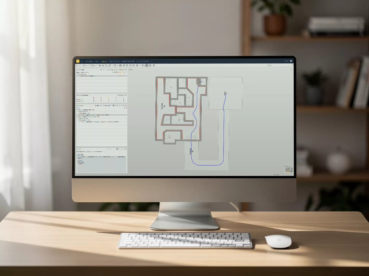 Solibri accessibility floor space 1