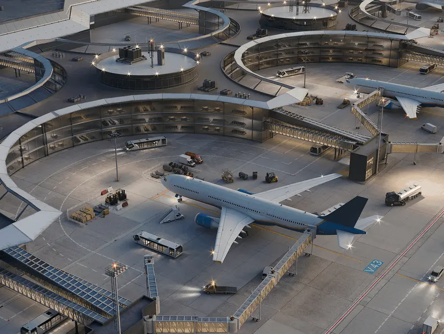Solibri airport