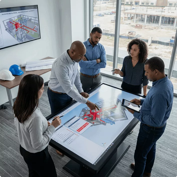 Collaboration large screen